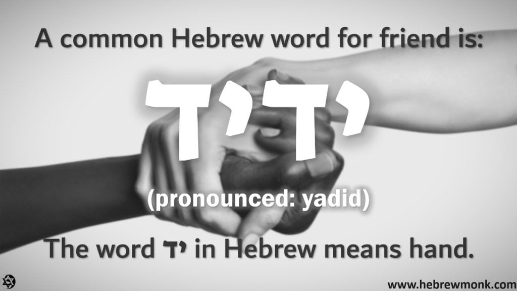 Friend in Hebrew